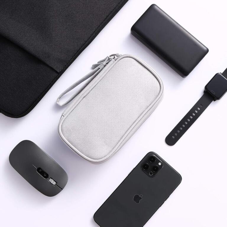 Keep Your Tech Tidy: Small Cable Organizer Bag for Just $6! 10