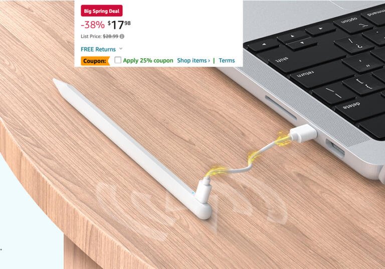 This $14 Stylus Works Just Like Apple Pencil! Hurry Up To Score Fast! 1