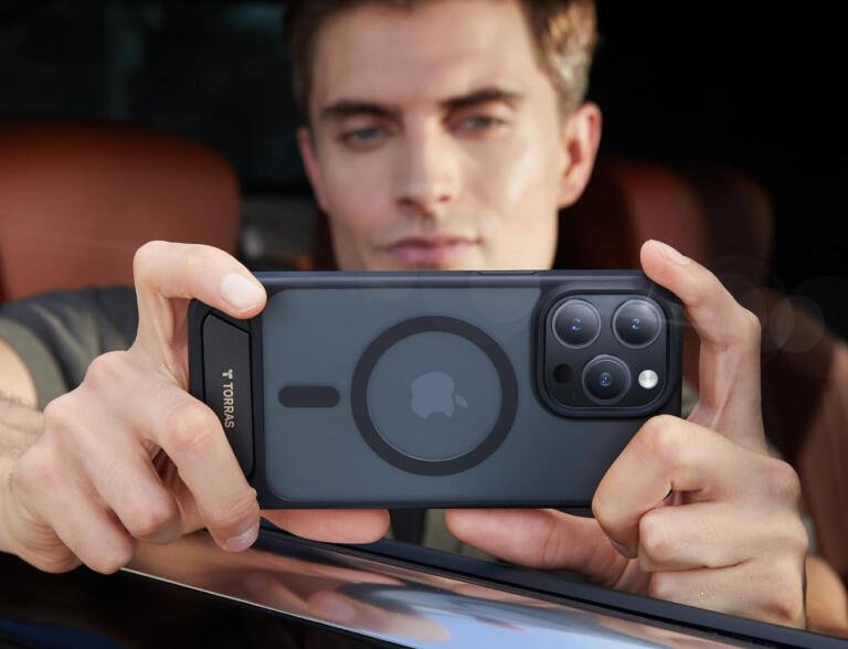 TORRAS Magnetic & Seamless Stand for iPhone 15 Pro Max Available For $26 6 TORRAS Magnetic & Seamless Stand for iPhone 15 Pro Max Available For $26 6