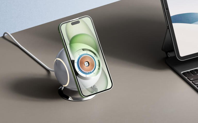 Venus 3-in-1 Wireless Charging Station: A Game-Changer for Apple Device Users At $30 1