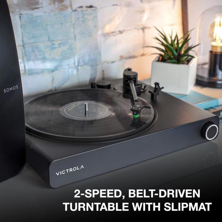 Save Over 40% on Victrola Stream Onyx Turntable - Now Only $334 13