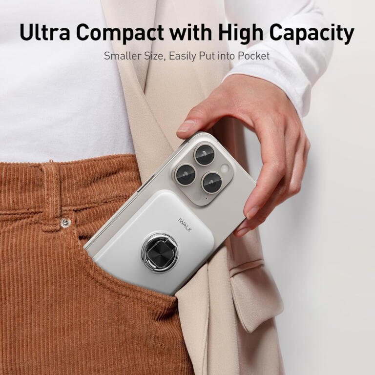 iWALK Magnetic Power Bank 10000mAh For iPhone Just $38 Today 5