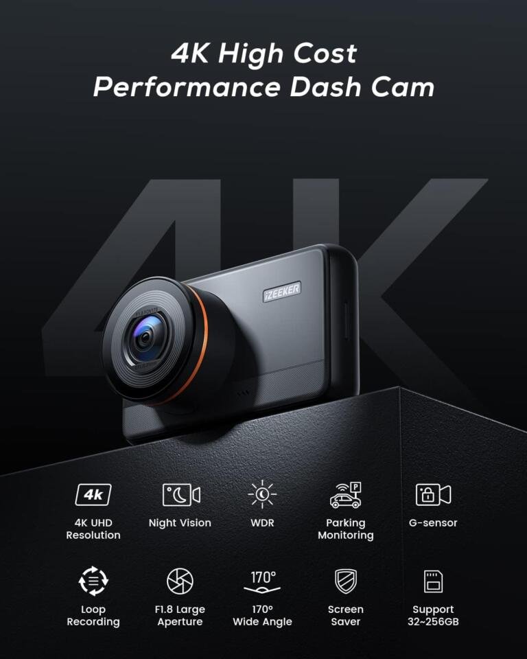 Get This Popular Dash Cam 4K for Just $35 with On-Page Coupon, Was $70 8