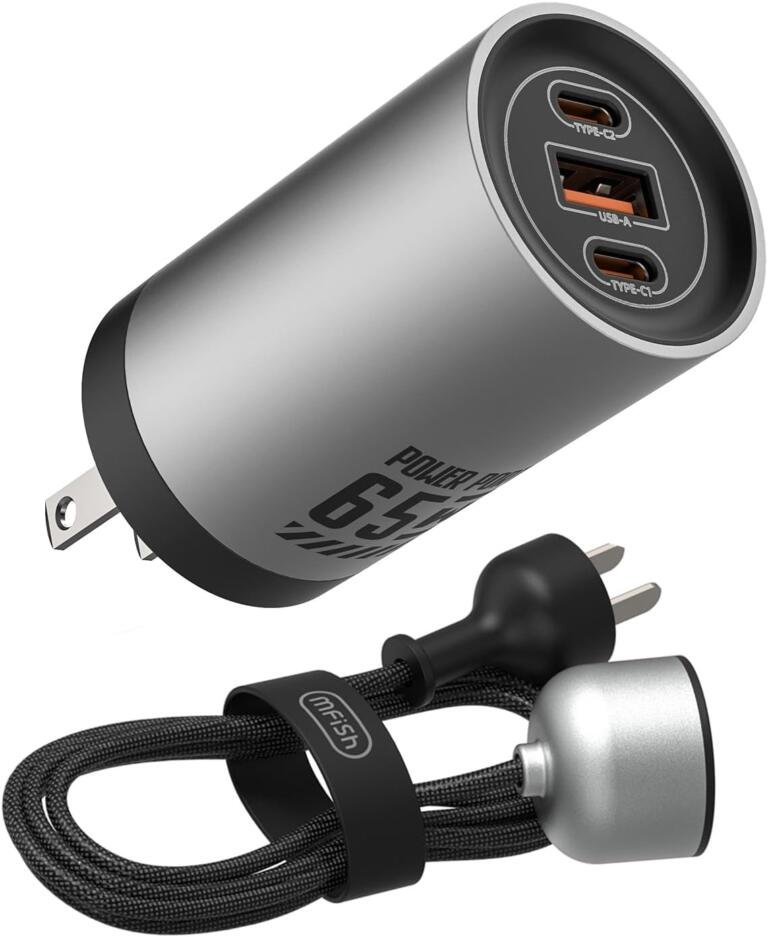 Say Goodbye to Slow Charging With 65W GaN PD USB-C Charger For $24 1 Say Goodbye to Slow Charging With 65W GaN PD USB-C Charger For $24 1