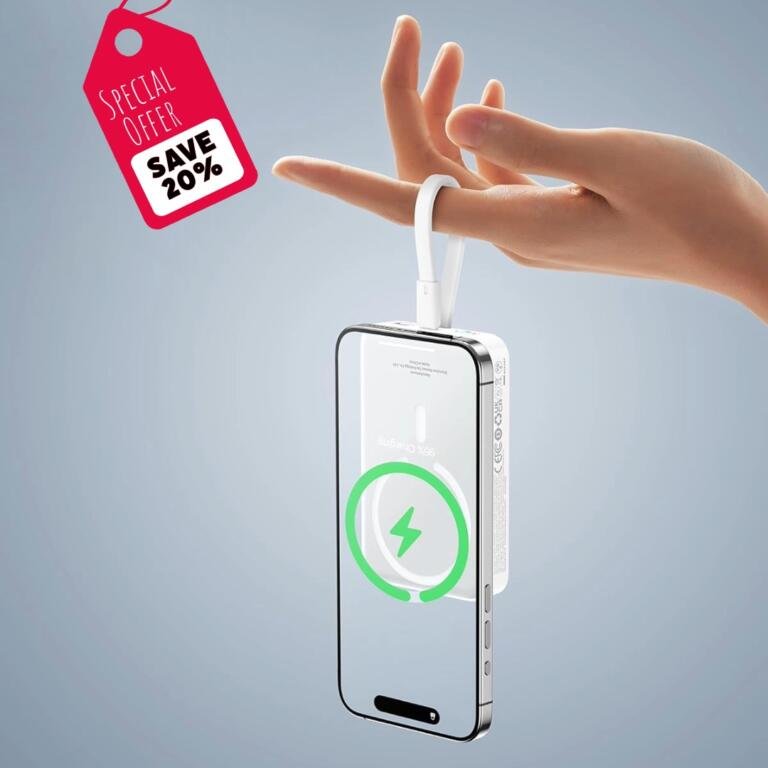 Don't Miss Out! Baseus Magnetic Power Bank Discounted to $36.79! 8