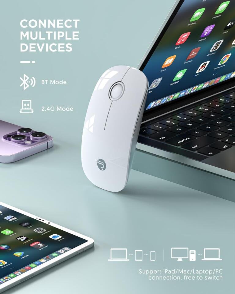 A Must Have Bluetooth Mouse For MacBook/iPad Drops To $12.79 1
