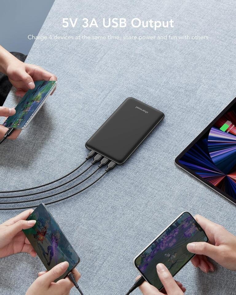 Charmast USB C Power Bank, The Slimmest One is $28.49 Right Now! 1