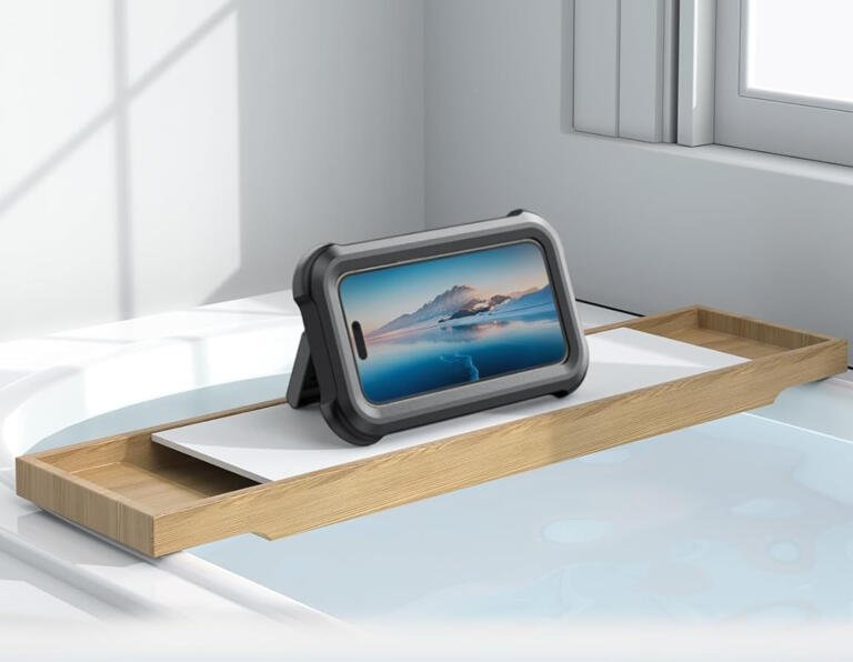 Lamicall Shower Phone Holder Waterproof Now $15 Only 12