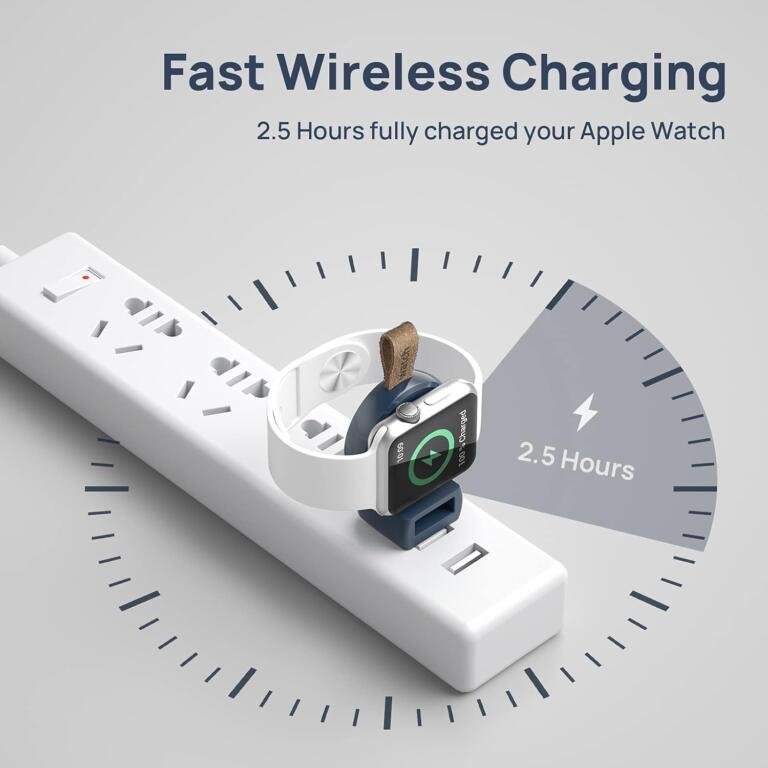 Travel-Friendly Charging Solution: NEWDERY USB Charger for Apple Watch Drops to $8! 1