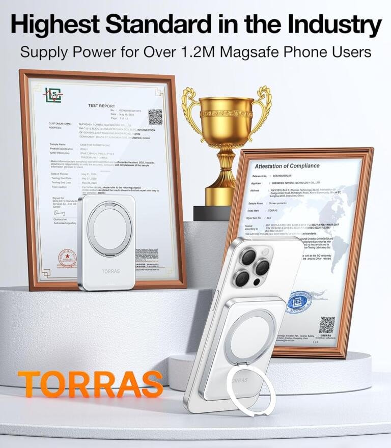 TORRAS Magnetic Portable Charger For iPhone Now $50! 12