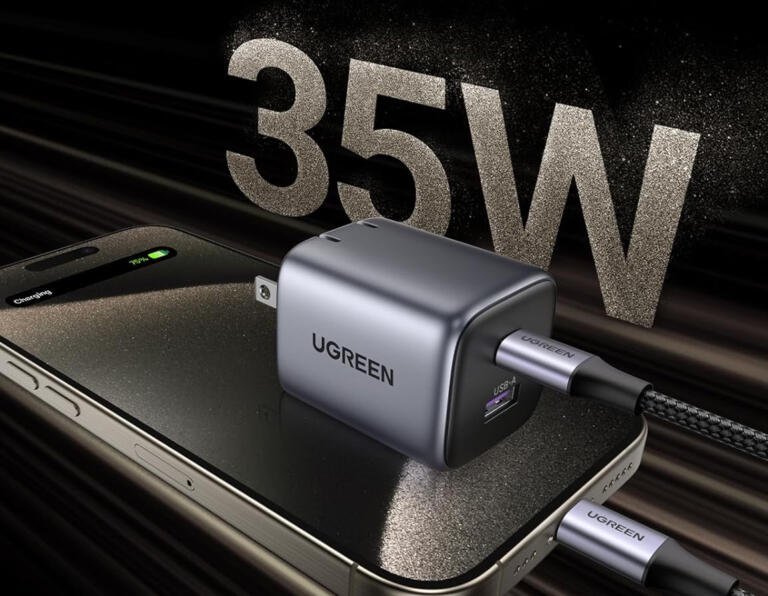 UGREEN 2 Port 35W USB C Charger For iPhone/iPad Now $16.79 Only 1 UGREEN 2 Port 35W USB C Charger For iPhone/iPad Now $16.79 Only 1