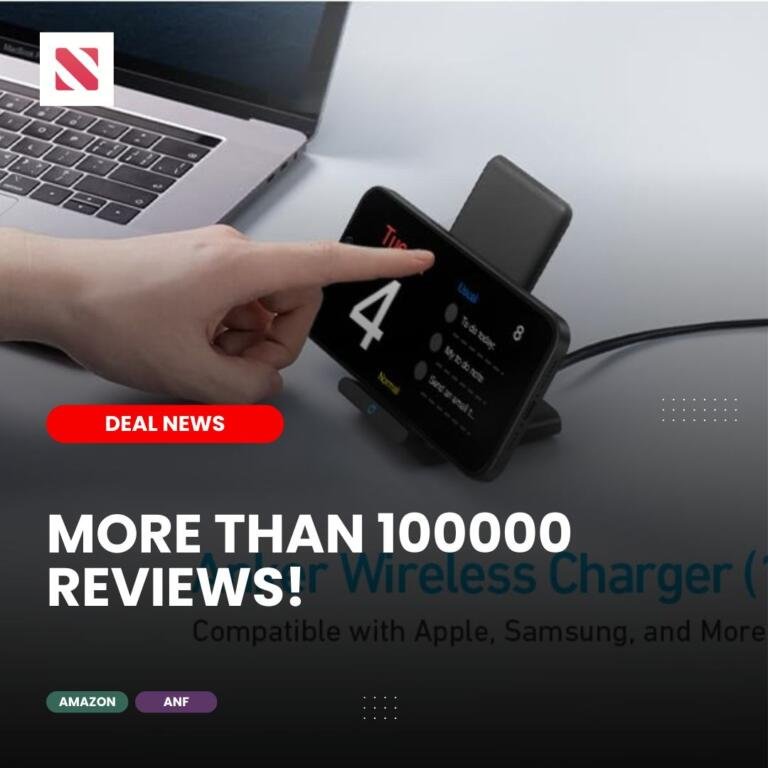 LOOK NO FURTHER THAN ANKER'S WIRELESS CHARGER FOR IPHONE THAT RUNS FOREVER! 4