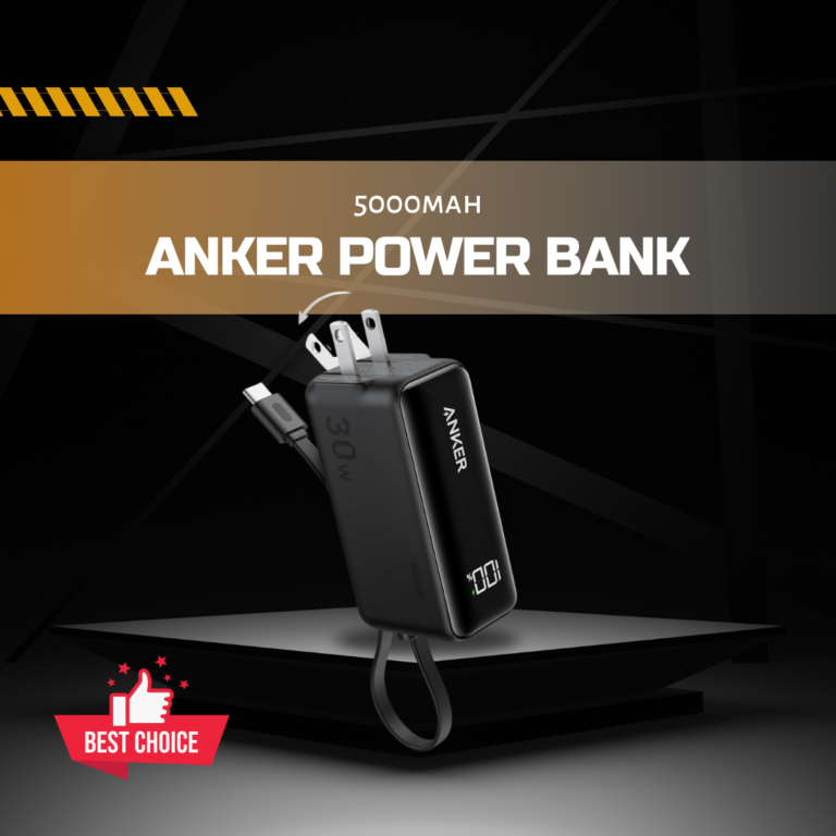 The Only Charger You’ll Ever Need: Anker’s 30W Max Power Bank with USB-C & AC Plug 10 Anker Power Bank_5000mah