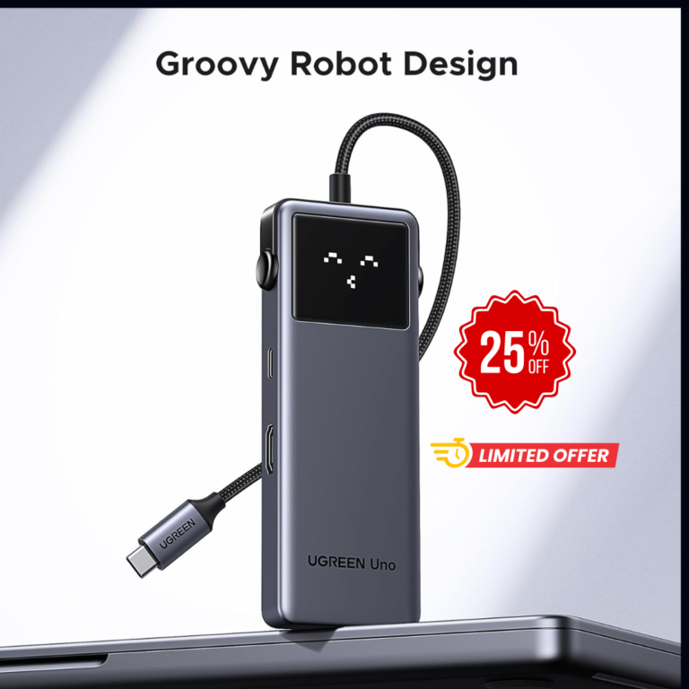 Score Ugreen's Adorable UNO 6-in-1 USB-C Hub for Just $16 on Amazon 1 UGREEN Uno 6 in 1 USB-C Hub