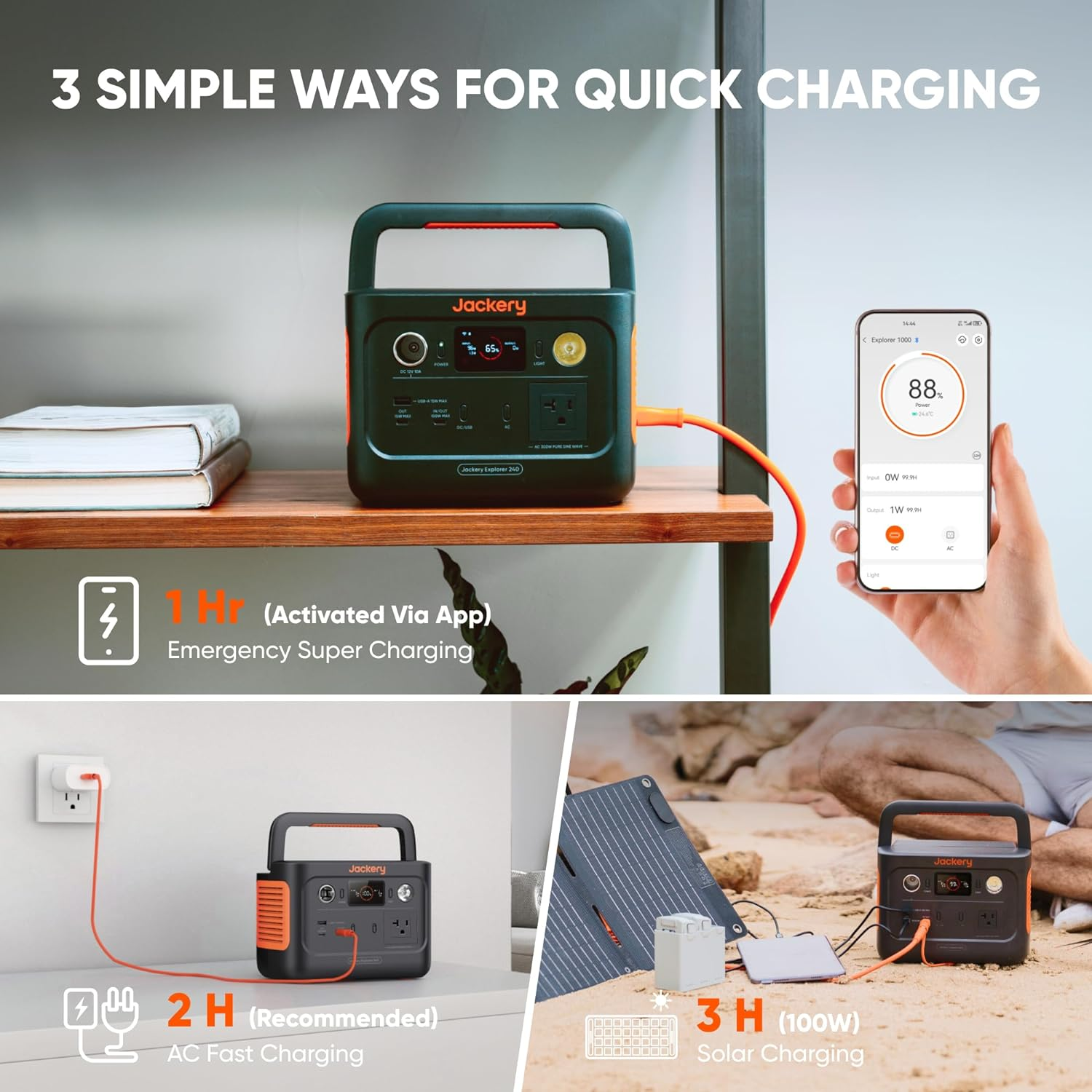 Your Off-Grid Adventure Starts Now: 29% Off Jackery Explorer 240 V2 & Solar Panel! 2 Jackery Solar Generators