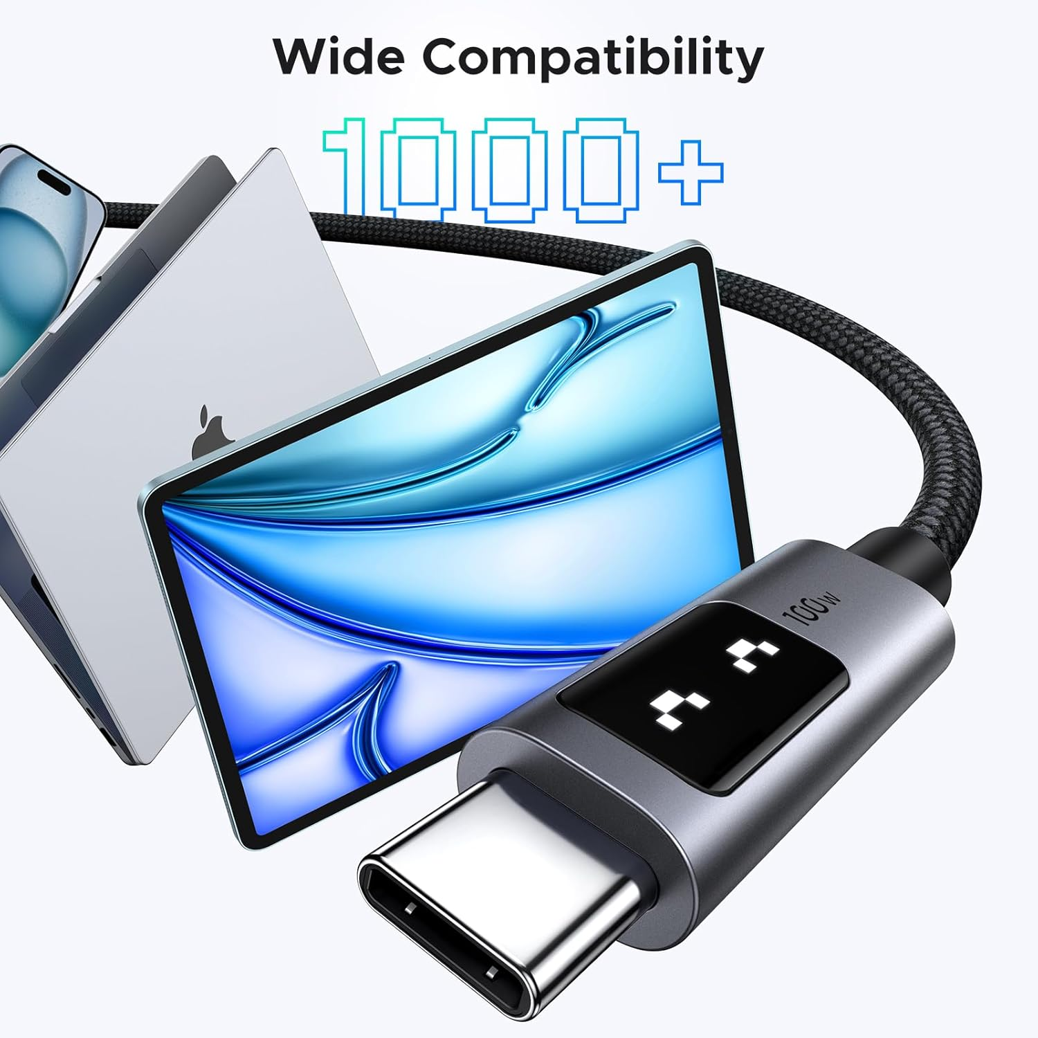 This $13 UGREEN 100W USB-C Cable with Display Is a Game Changer – Get Yours Now! 2 This $13 UGREEN 100W USB-C Cable with Display Is a Game Changer – Get Yours Now! 1