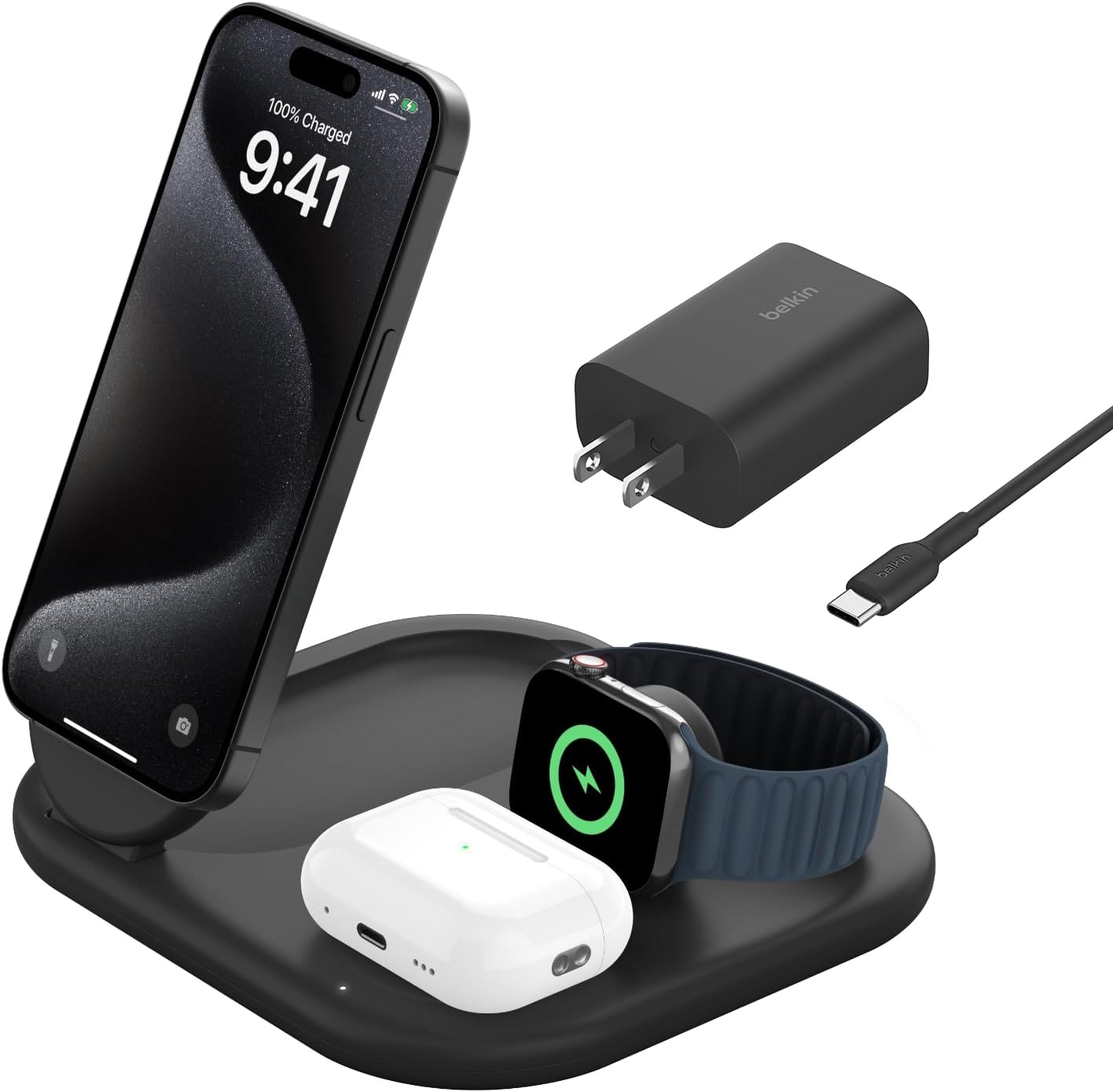 Save 10% on Belkin 3-in-1 Magnetic Foldable Charger for iPhone 16, Apple Watch, AirPods | $5 Off Coupon! 2 Save 10% on Belkin 3-in-1 Magnetic Foldable Charger for iPhone 16, Apple Watch, AirPods | $5 Off Coupon! 1