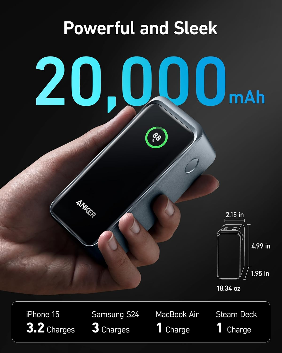 Anker 20,000mAh Prime Power Bank Now 31% Off – Limited Time Offer! 2 Anker 20,000mAh Prime Power Bank Now 31% Off – Limited Time Offer! 1