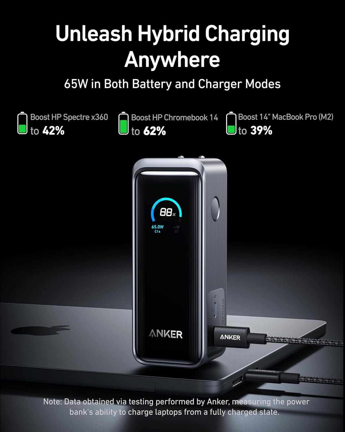 Anker Prime Power Bank 9600mAh: The Ultimate Portable Charger for MacBook Pro & iPhone 15 2 Anker Prime Power Bank 9600mAh: The Ultimate Portable Charger for MacBook Pro & iPhone 15 1
