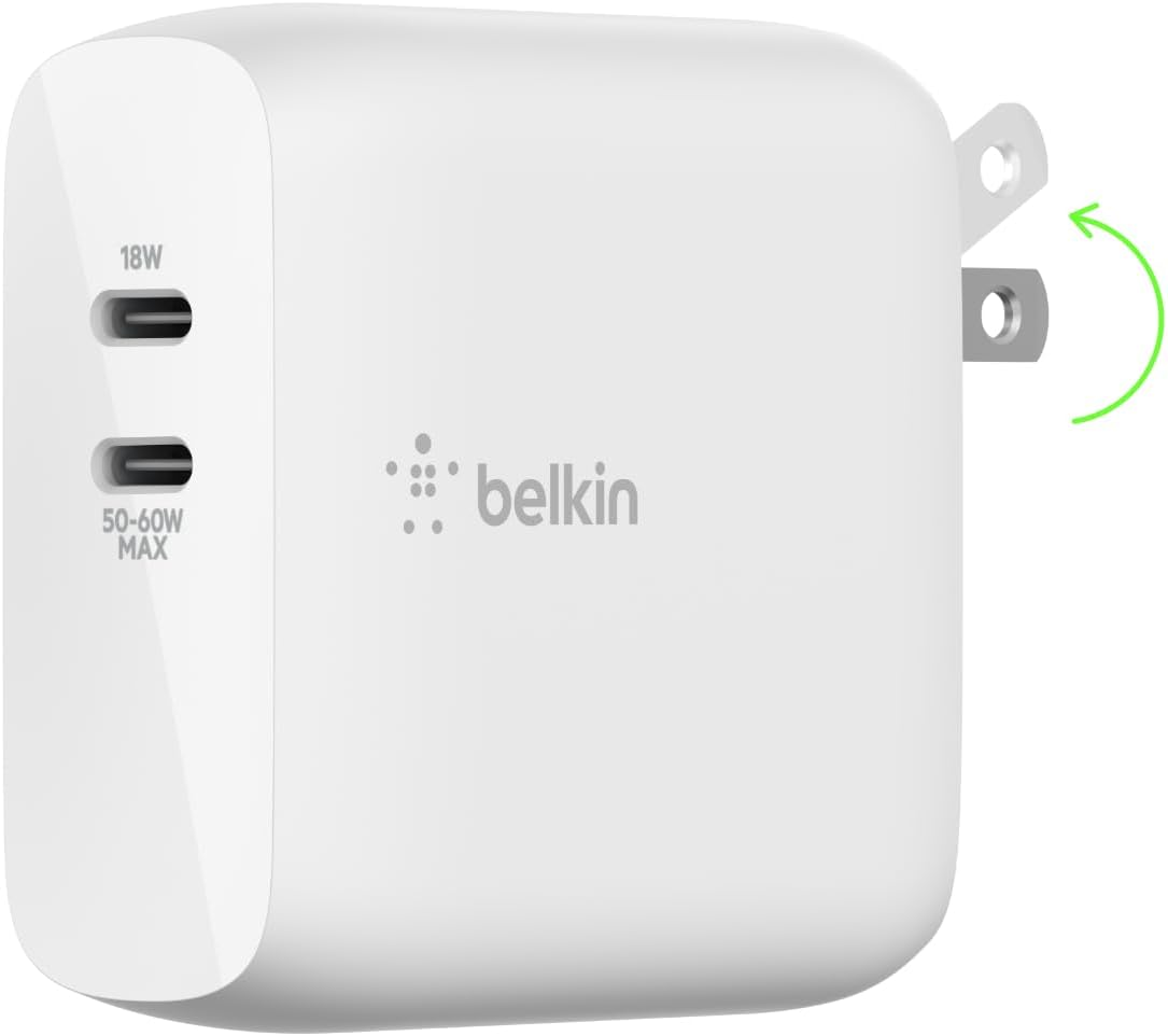 Fast Charge Your iPhone, MacBook & More: Belkin 68W Charger at a 58% Discount 2