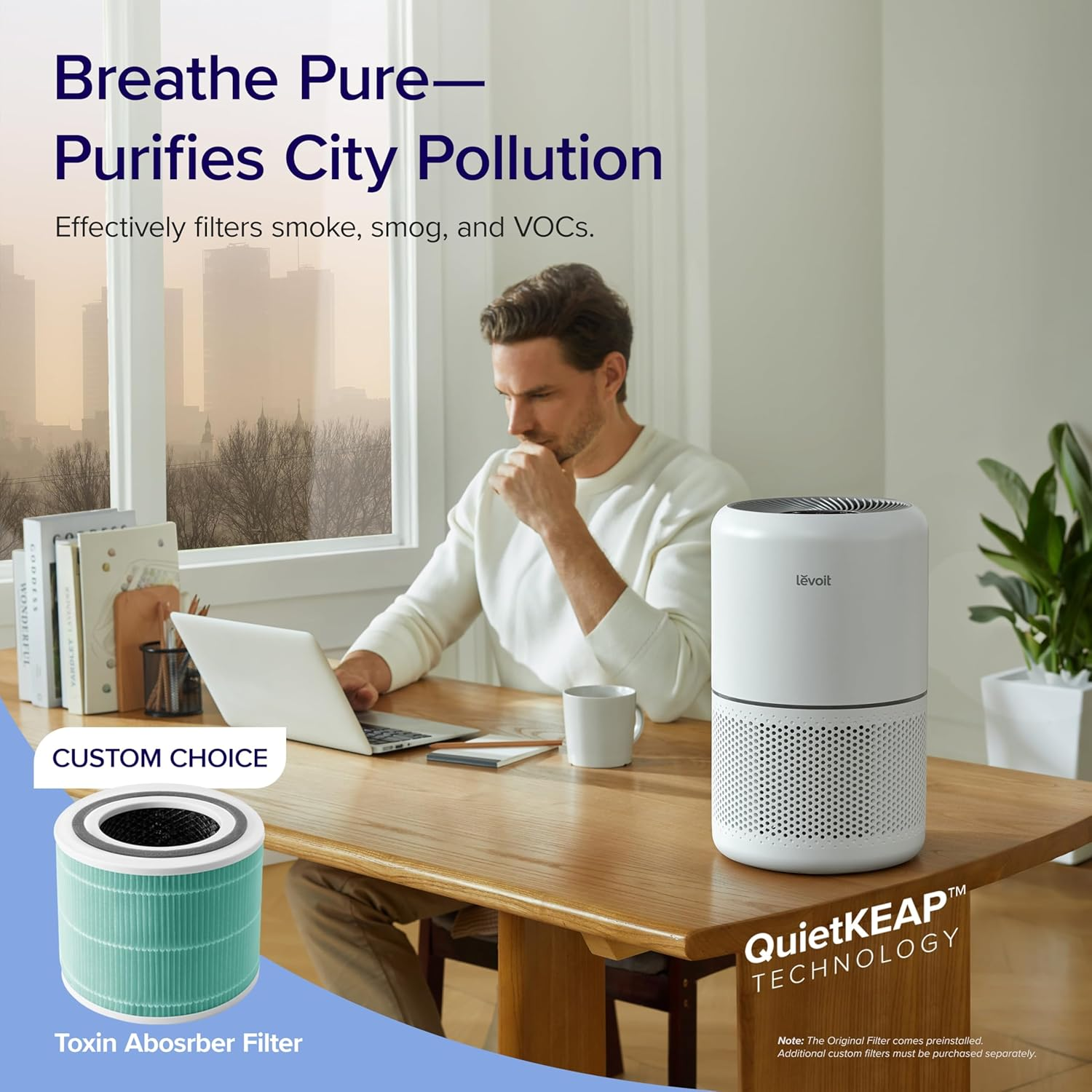 Amazon’s Best-Seller Levoit Air Purifier Now 27% Off! Perfect for Allergies, Pets & Bedrooms!" 2 Amazon’s Best-Seller Levoit Air Purifier Now 27% Off! Perfect for Allergies, Pets & Bedrooms!" 1