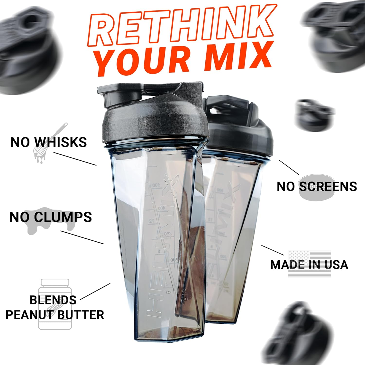 The #1 Rated Vortex Shaker Bottle That Mixes Cocktails & Smoothies Like Magic—15% Off Today! 2 The #1 Rated Vortex Shaker Bottle That Mixes Cocktails & Smoothies Like Magic—15% Off Today! 1