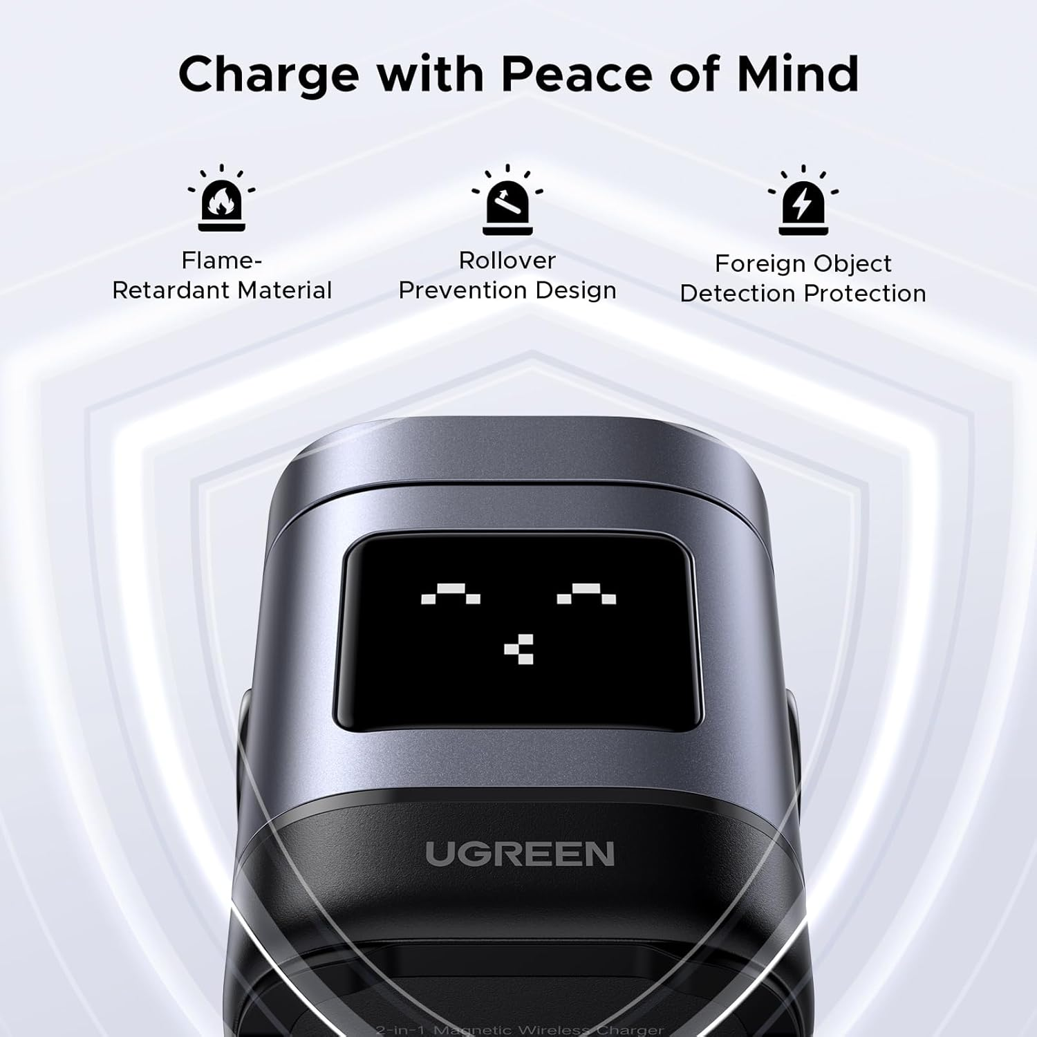 Say Goodbye to Cables: UGREEN 2-in-1 Qi2 Wireless Charging Bliss! 4 Say Goodbye to Cables: UGREEN 2-in-1 Qi2 Wireless Charging Bliss! 3
