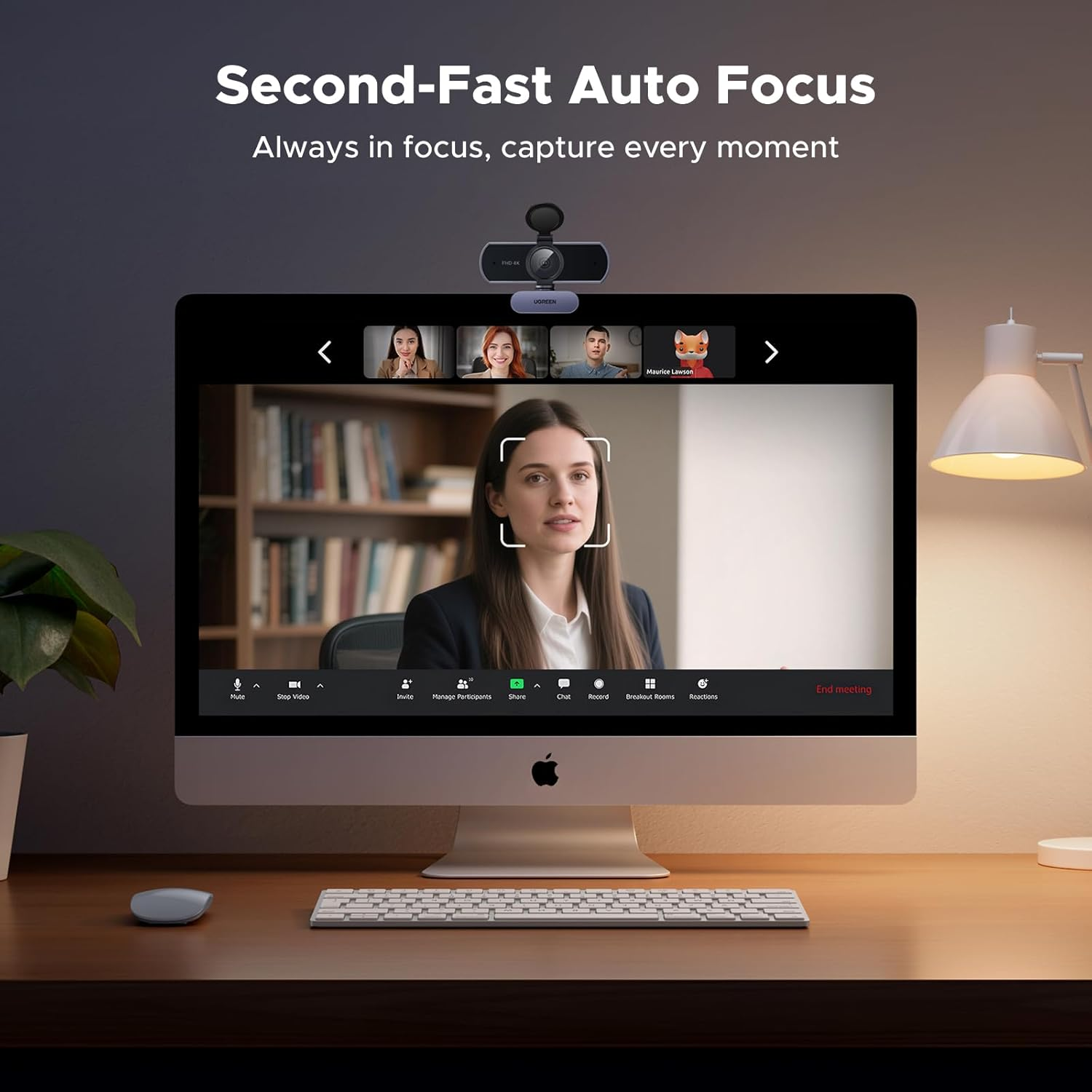 Stream Like a Pro with the UGREEN Webcam 60FPS 1080P Autofocus! 3 UGREEN WEBCAM