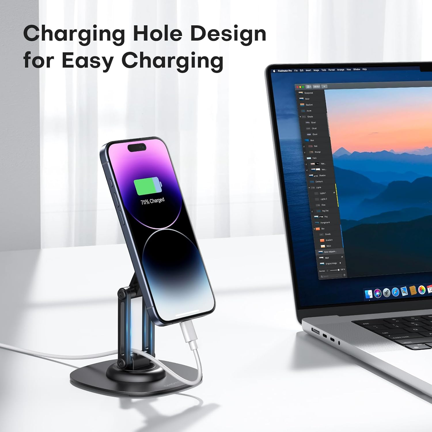 Top-Rated OMOTON Phone Stand Now on Sale – 360° Rotation & MagSafe Ready! 3 OMOTON Phone Stand