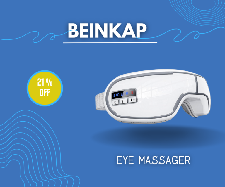 Amazing Relief Awaits: Beinkap Heated Eye Massager - Now 21% Off! 3