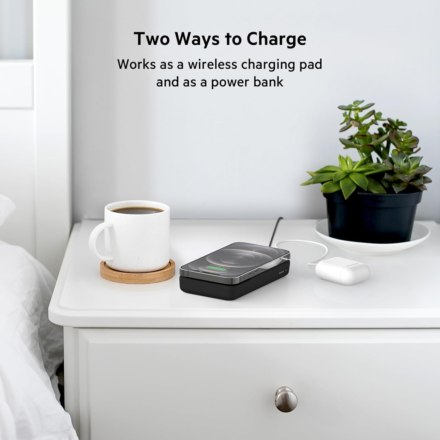 Belkin Portable Charger 10,000mAh – Powerful MagSafe Battery Pack for iPhone & Pixel 2 Belkin portable charger