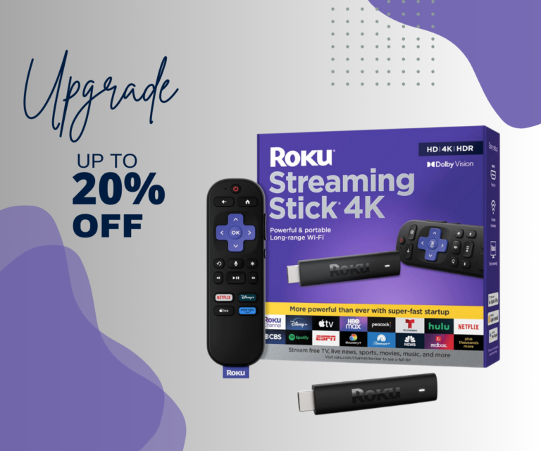 Roku Streaming Stick 4K: Powerful Streaming, Now Up to 20% Off!