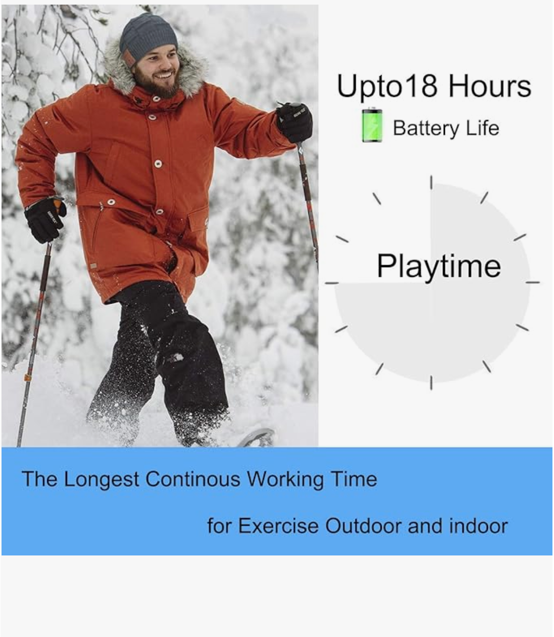 The FULLLIGHT TECH Bluetooth Beanie Hat is "The Incredible" Ultimate Winter Gadget of 2025 2 FULLLIGHT TECH Bluetooth Beanie Hat with built-in headphones – dark gray color