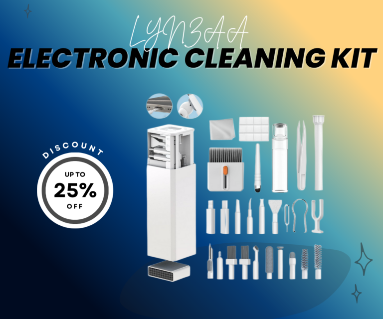 Why the Lynzaa 34-in-1 Electronic Cleaning Kit Is the Ultimate Tech Cleaner You’ll Ever Need 13 Lynzaa 34-in-1 Electronic Cleaning Kit – Full Tool Set for Phones and Laptops