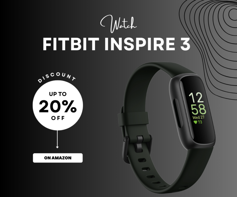 Fitbit Inspire 3 Black fitness