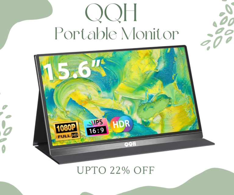 QQH 15.6” Portable Monitor Review – The Best Budget Second Screen for Laptops (22% OFF) 13 QQH 15.6-inch Portable Monitor Full HD 1080p with HDR display