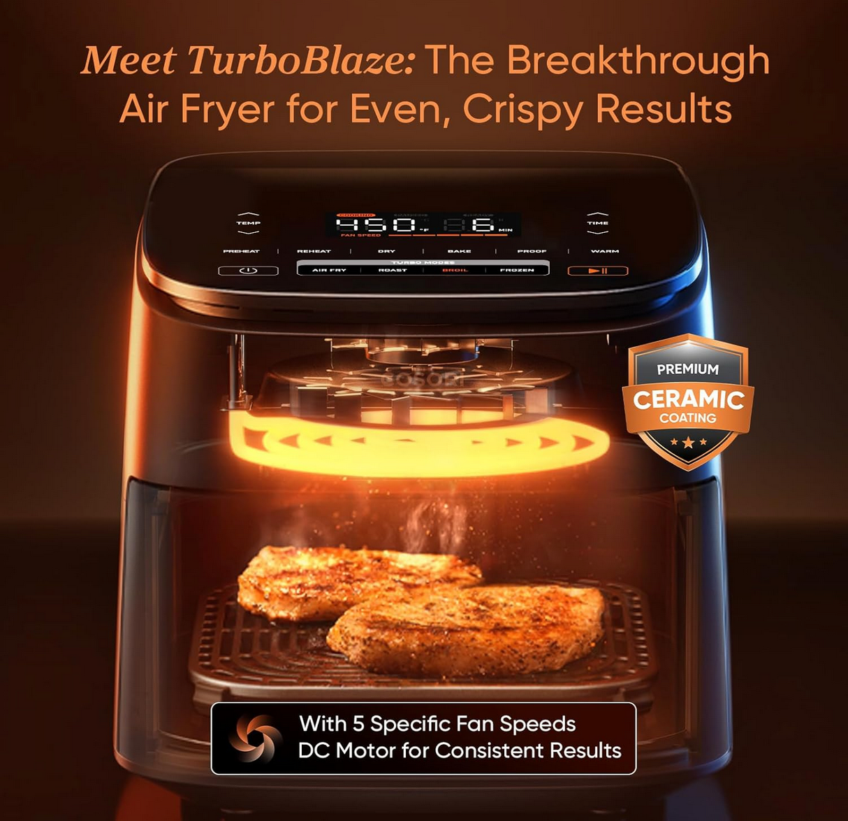 The Brilliant COSORI Air Fryer Review : Transform Your Kitchen and Save Upto 25% 2
Cosori 9-in-1 TurboBlaze Air Fryer
