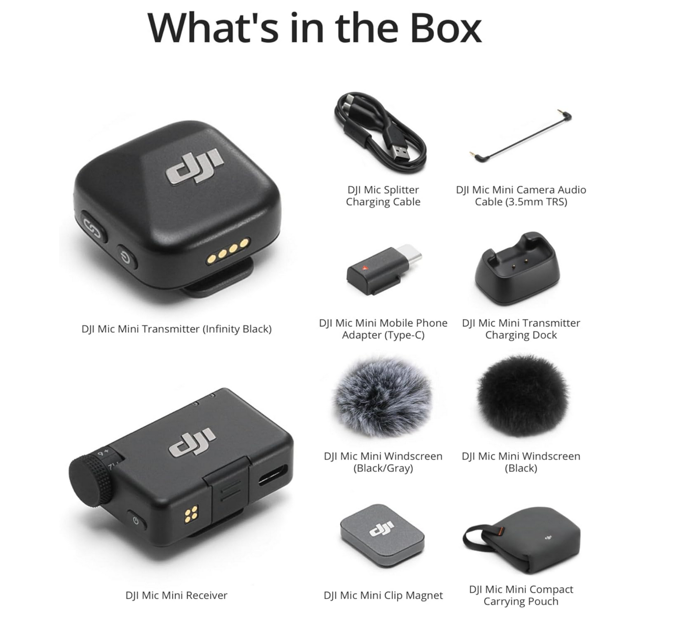 The Powerful DJI Mic Mini for Flawless Audio - Now 33% OFF on Amazon 4 DJI Mic Mini and components including USB receiver and transmitter