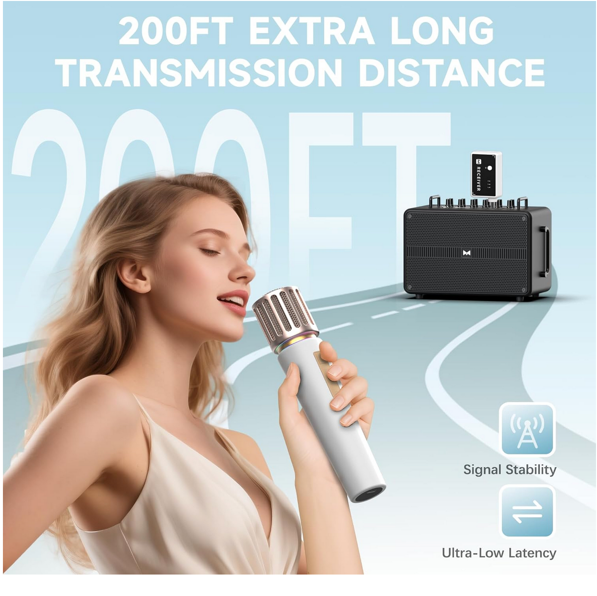 Top 10 Reasons You Need These Unforgettable Wireless Microphones at Your Next Party! 3 ECHOMUSSY brand, perfect for karaoke, streaming, or events.