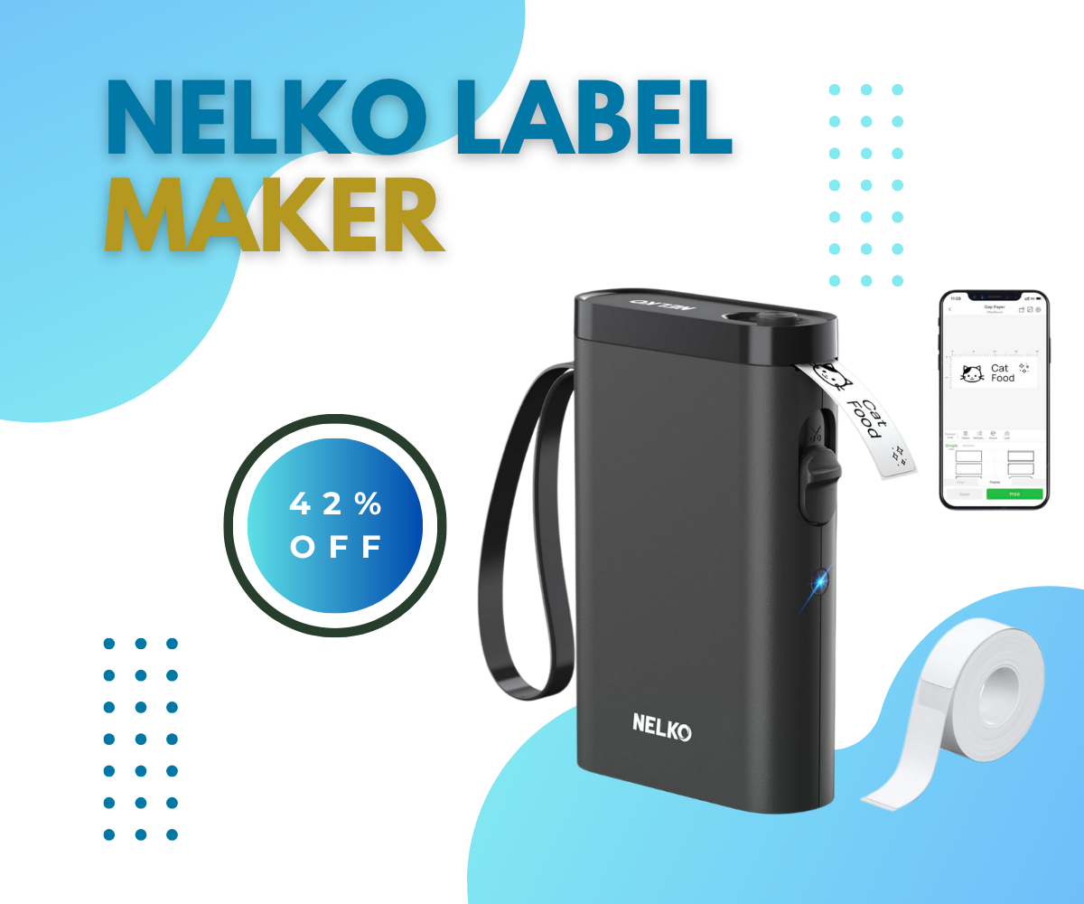 Nelko P21 Bluetooth Label Maker